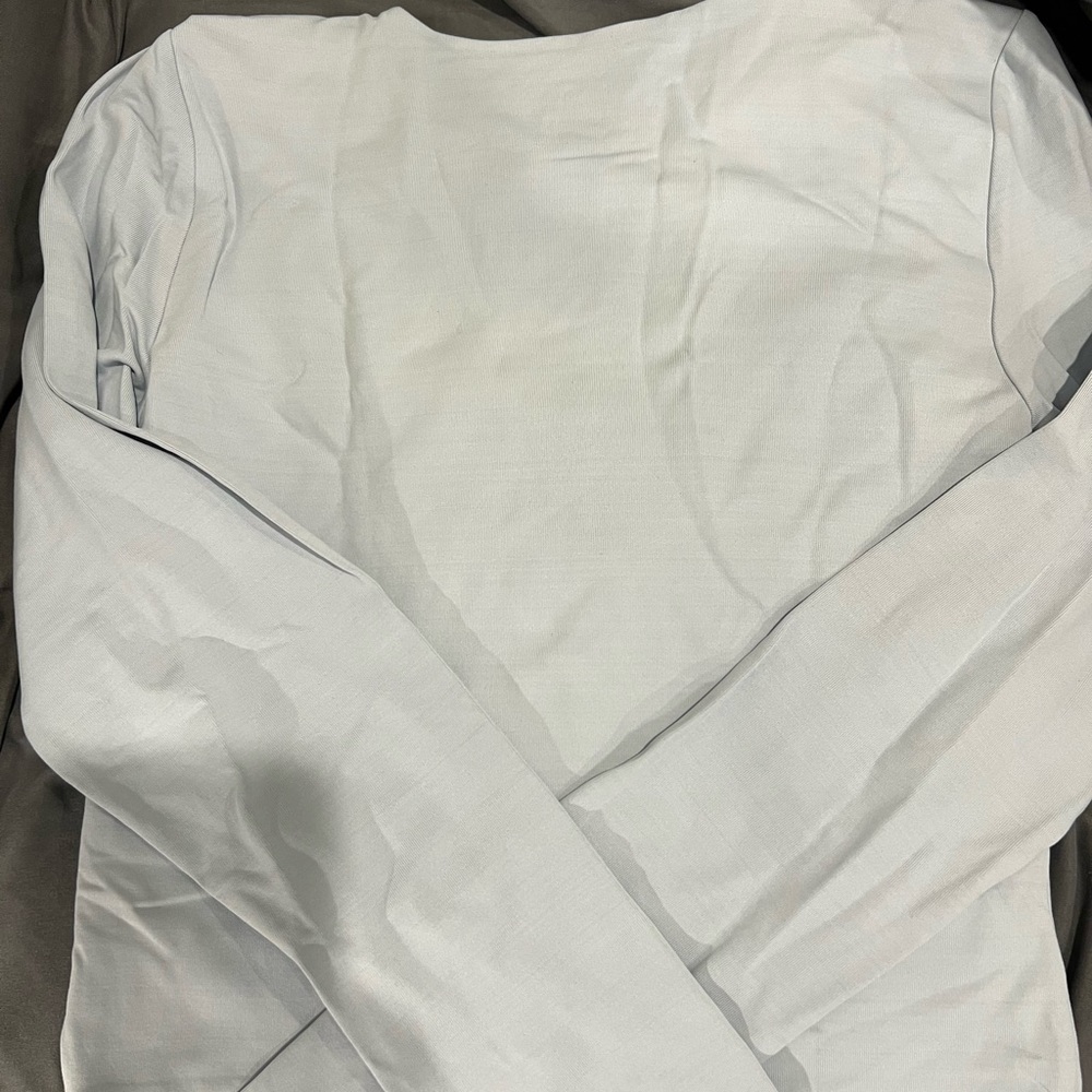 Babaton Contour long sleeve crop top.